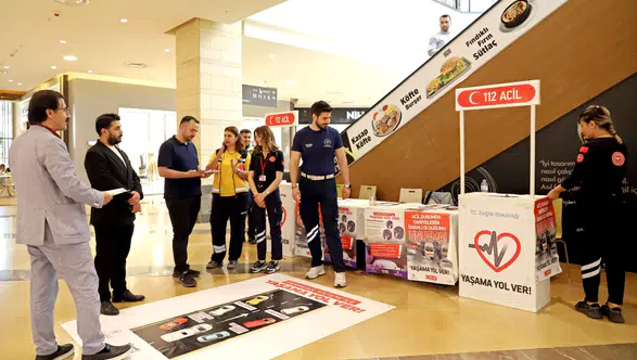 Şanlıurfa’da “Yaşama Yol Ver” Standı Açıldı