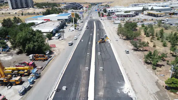 Evren Sanayi Sitesi Katlı Kavşak Projesinde Yoğun Mesai