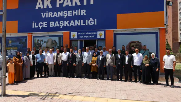 AK Parti İl Başkanı Günbegi Viranşehir ve Ceylanpınar'a Gönül Ziyaretleri Gerçekleştirdi