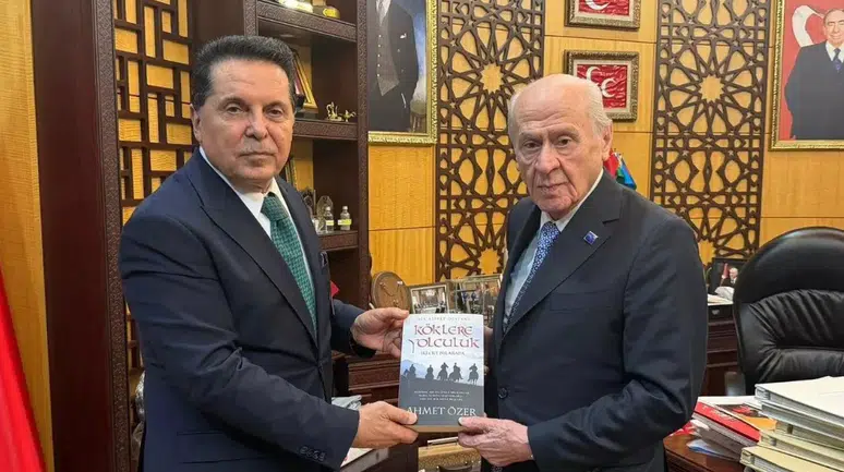 Ahmet Özer’den MHP Genel Başkanı Devlet Bahçeli’ye Ziyaret