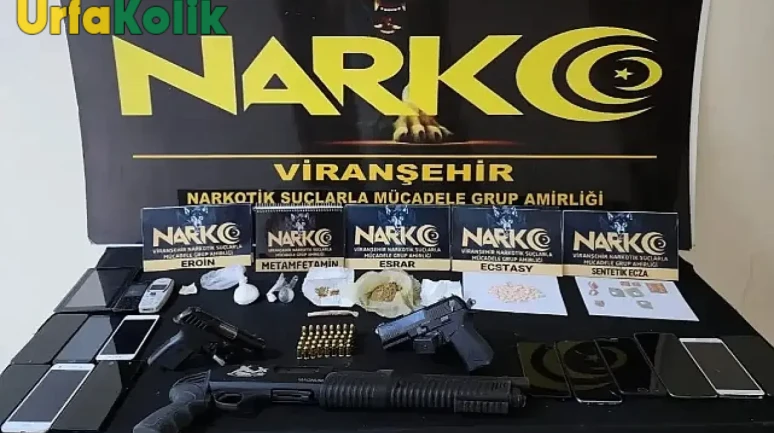 Şanlıurfa’da Narkotik Suçlarla Mücadele Kapsamında Gerçekleştirilen Operasyonda 10 Kişi Gözaltına Alındı!