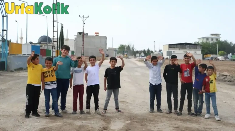 Suruç’ta çocukların ayakları için temiz bir oyun alanı oluşturulacak