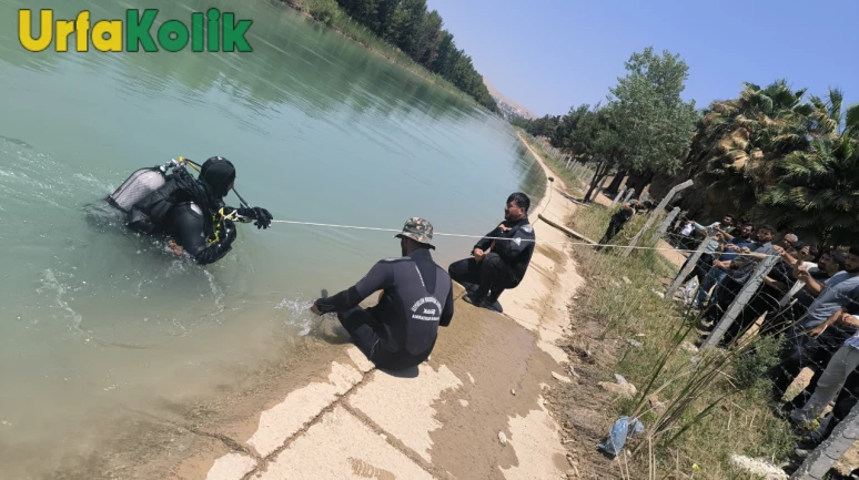 Şanlıurfa'nın sulama kanalında kaybolan 2 kişi için ekipler seferber oldu