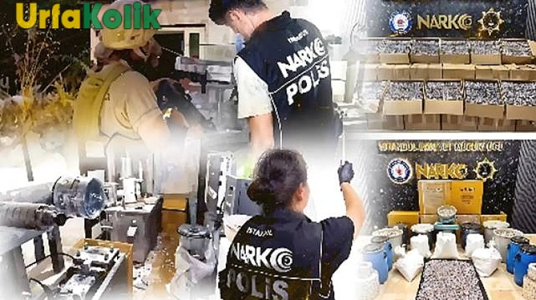 Uyuşturucu Üreticilerine Önemli Operasyon: 2,5 Milyon Hap Yakalandı
