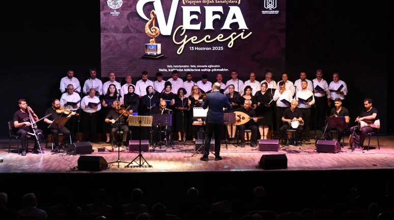 "ŞURKAV’dan Urfalı Sanatçılara Vefa Gecesi"