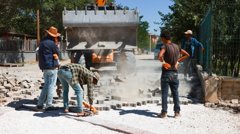 Harran İlçesinde Altyapı Çalışması