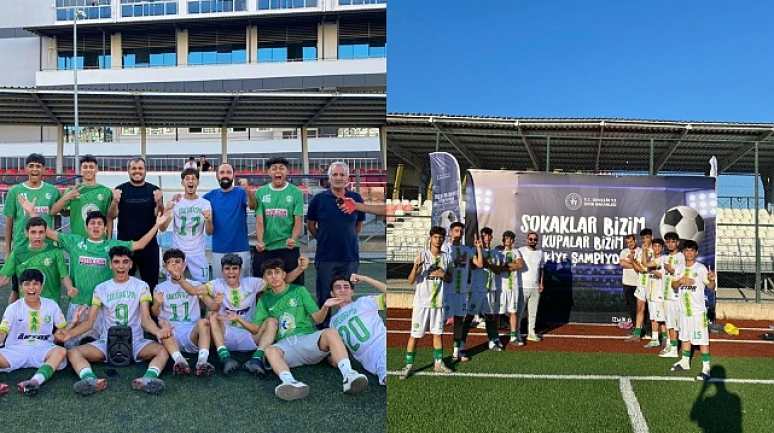 Şanlıurfaspor'un U16 Takımı Katıldığı Turnuvada Türkiye 3'üncüsü Oldu