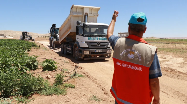 Haliliye Belediyesi’nden Üstyapı Çalışması