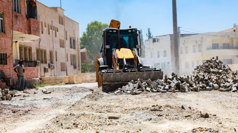 Harran'da Üst Yapı Çalışmaları Devam Ediyor