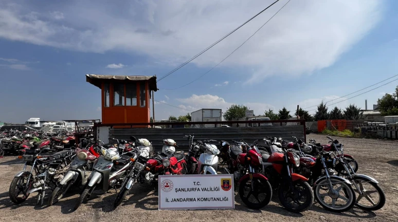 Şanlıurfa’da Motosiklet Hırsızlığı Operasyonu