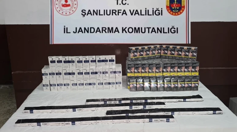 Şanlıurfa’da Kaçak Sigara Operasyonu