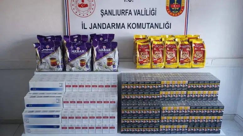 Şanlıurfa’da Tütün ve Alkol Kaçakçılarına Darbe