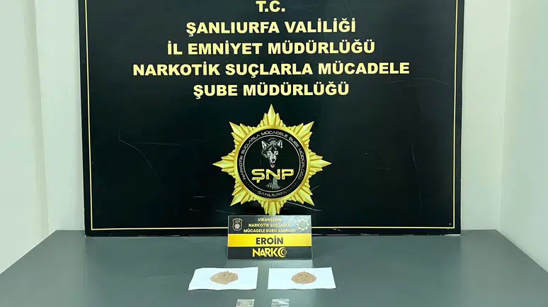 Şanlıurfa’da Narkotik Operasyonu