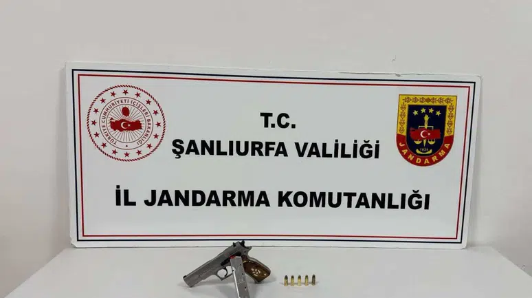 Şanlıurfa’da Ruhsatsız Silah Operasyonu