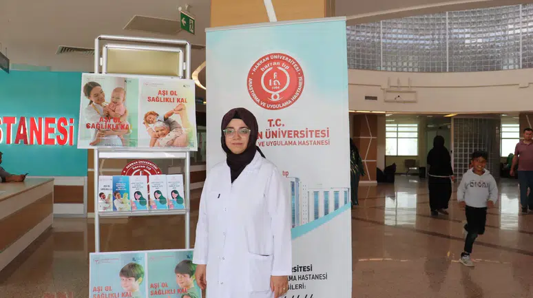 Dünya Aşı Haftası’nda Harran Üniversitesi Hastanesi’nden Farkındalık Etkinliği