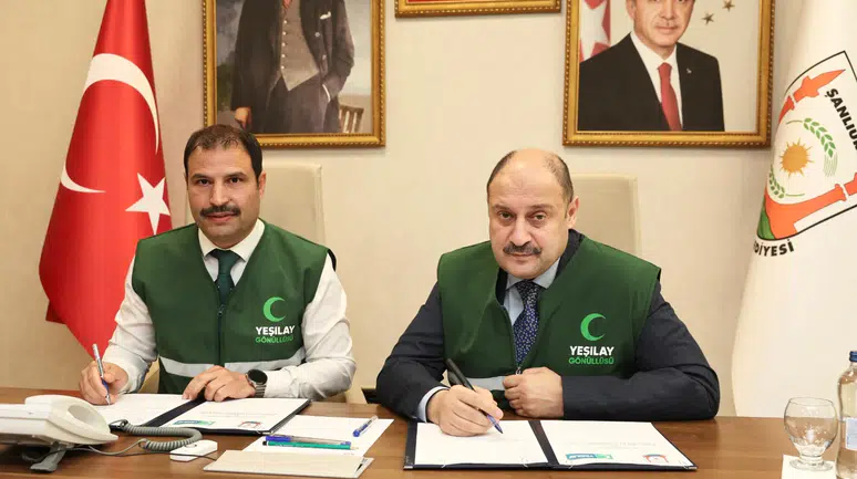 Şanlıurfa Büyükşehir Belediyesi İle Yeşilay Arasında İş Birliği Protokolü
