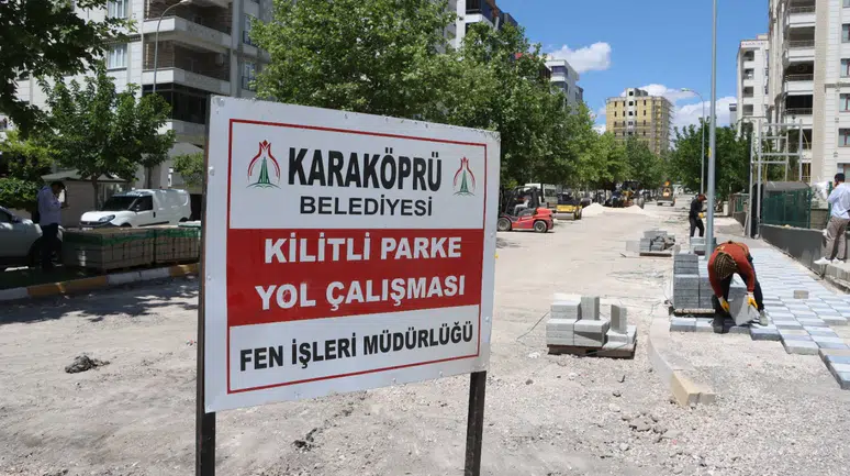 Karaköprü'de Prestij Sokak Uygulaması Devam Ediyor