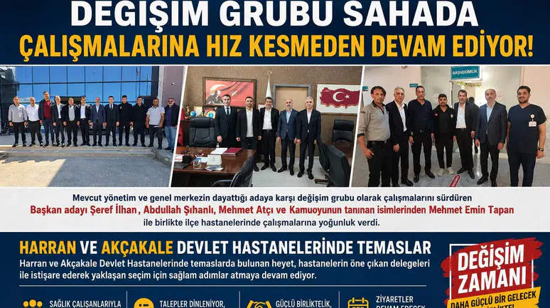 Şeref İlhan Ekibiyle Sahaya İndi: "İlçelerde Kritik Temas"