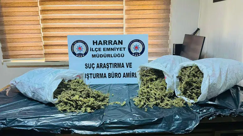 Harran’da 8 Kilo 240 Gram Esrar Ele Geçirildi: 1 Tutuklama