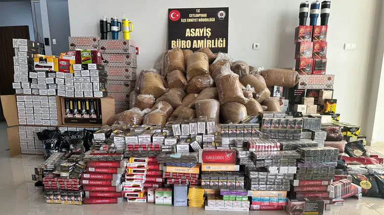 Şanlıurfa’da Kaçak Emtia Operasyonu