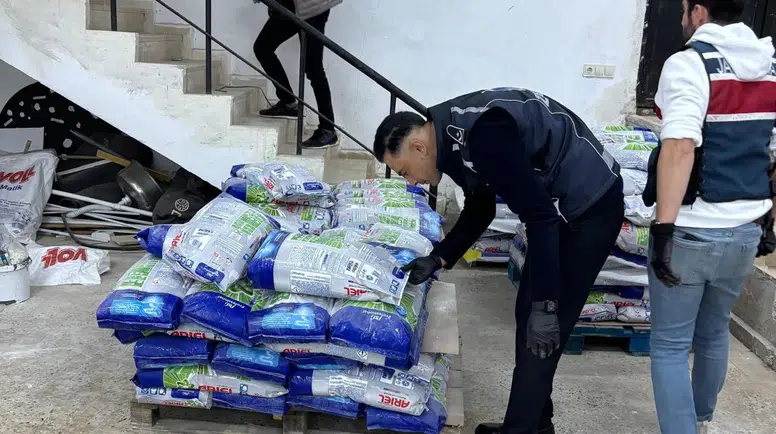 Sahte Deterjan Dolum Depolarına Baskın