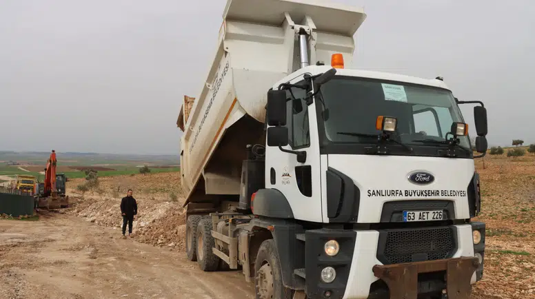 Haliliye’de 4 Kilometrelik Yol Daha Güvenli Hale Getiriliyor