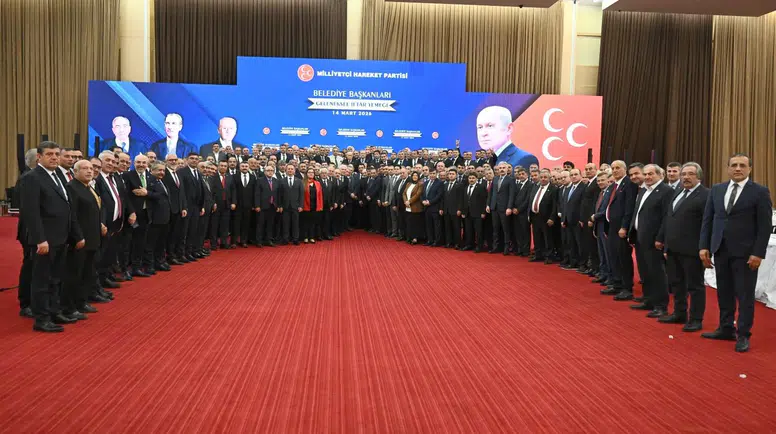 Başkan Özyavuz Mhp'nin Ankara'daki Belediye Başkanları İftar Programına Katıldı