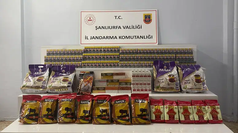Şanlıurfa’da Kaçak Tütün ve Alkol Operasyonu: 26 Şüpheliye İşlem