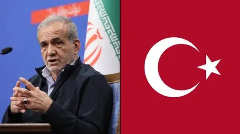 İran Cumhurbaşkanı Pezeşkiyan’dan Türkiye’ye Teşekkür