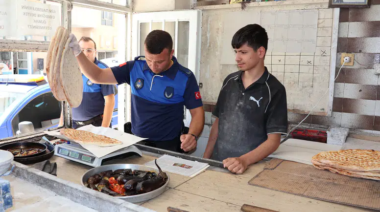 Haliliye Zabıtası'ndan Pide Ve Lahmacun Fırınlarına Sıkı Denetim